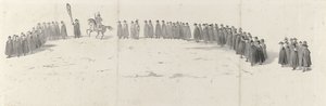 Beerdigung des verstorbenen Königs Wilhelm II. in Delft am 4. April 1849 (Blatt 2)