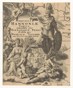 Ceres, Putti und Wappen von Hennegau