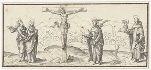 Christus am Kreuz von Anonymous