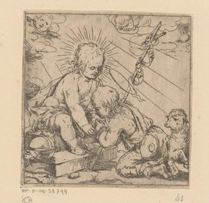 Christus und Johannes der Täufer