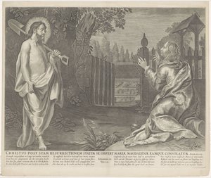 Christus erscheint als Gärtner Maria Magdalena (Noli me tangere) von Anonymous