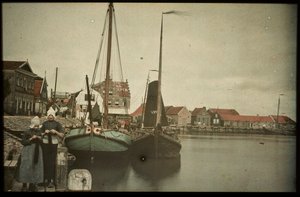 Der Hafen von Volendam