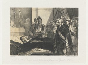 Die letzte Ehre erwiesen den Leichen von Egmond und Horne, 1568