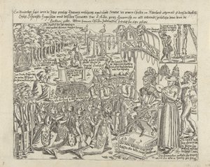 Der Thron des Herzogs von Alba, 1569 (Kopie) von Anonymous