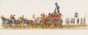 Delfter Umzug von 1873 (achte Platte)