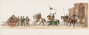 Delfter Umzug von 1873 (zehnte Platte)