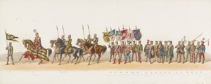 Delfter Umzug von 1873 (zweite Platte)