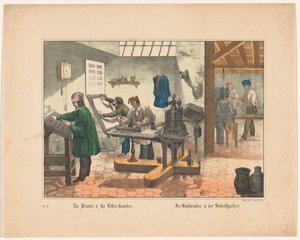 Der Buchdrucker & der Schriftgießer von Anonymous