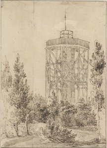 Ein Aussichtsturm im Wald
