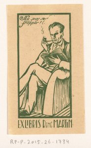 Ex Libris von René Martin von Anonymous