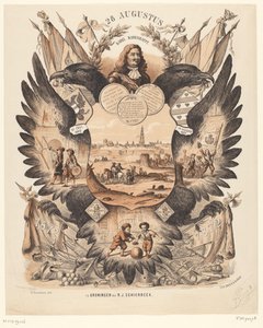 Gedenktafel zur Feier des 200-jährigen Entsatzes von Groningen 1672-1872