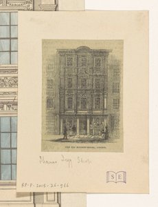 Fassade des Ladens von Thomas Tegg in London