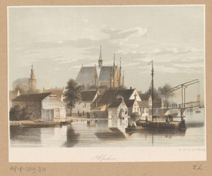 Ansicht von Alphen aan den Rijn