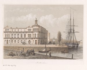 Ansicht des Königlichen Niederländischen Yachtclubs in Rotterdam