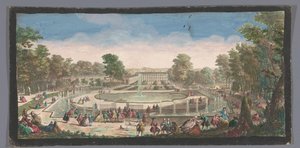 Ansicht der Orangerie des Château de Saint-Cloud von Anonymous
