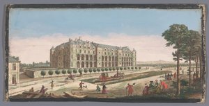 Ansicht des Château de Madrid in Paris von Anonymous