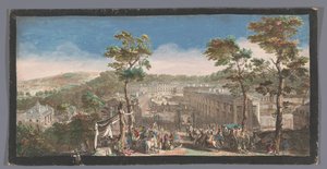 Ansicht des Château de Saint-Cloud von Anonymous