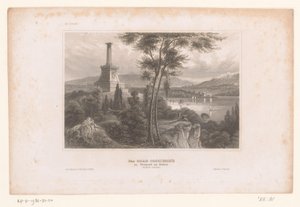 Ansicht des Grabes von Kosciuszko am Hudson