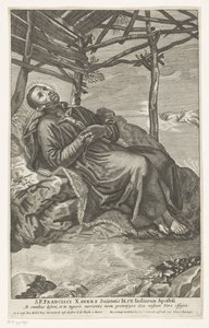 Heiliger Franz Xaver auf seinem Sterbebett