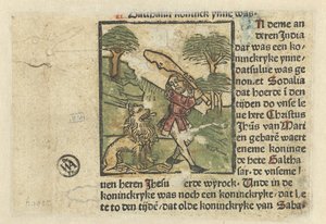 Herkules und der nemeische Löwe von Anonymous