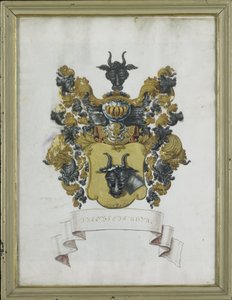 Das Wappen von Jacob Feitama II (1698-1774)