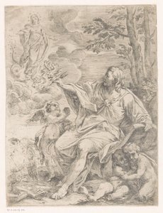 Johannes der Evangelist auf Patmos
