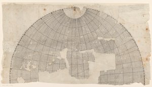 Kartennetz der nördlichen Hemisphäre