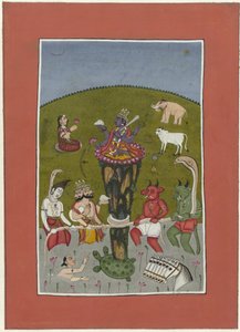 Kurma (Inkarnation von Vishnu als Schildkröte) von Anonymous