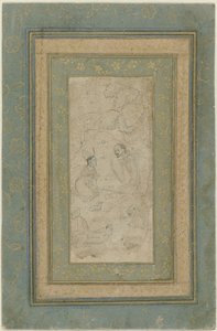 Laila und Majnun in der Wildnis von Anonymous