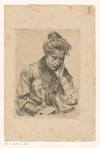Lesende Frau