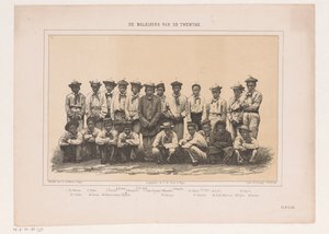 Malayen des Handelsschiffs 