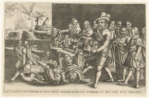 Maurits trennt die Spreu vom Weizen, 1618 von Anonymous