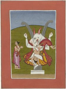 Narasimha (Inkarnation von Vishnu als Mann-Löwe)
