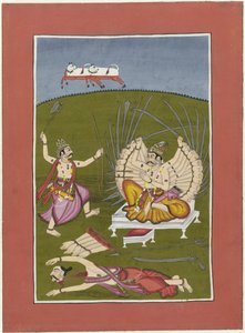Parasurama (Inkarnation von Vishnu als Rama-mit-einer-Axt)