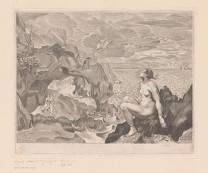 Perseus befreit Andromeda von Anonymous