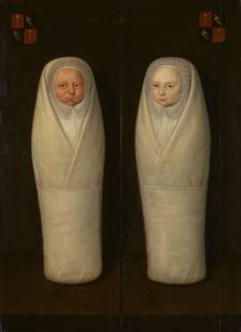 Porträt der eingewickelten Zwillinge: Die früh verstorbenen Kinder von Jacob de Graeff und Aeltge Boelens