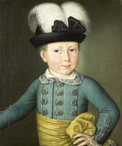 Porträt von Wilhelm Friedrich, Prinz von Oranien-Nassau, später König Wilhelm I., als Kind von Anonymous