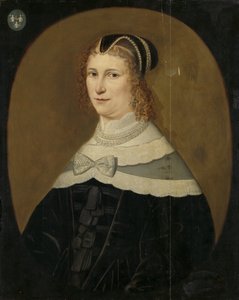 Porträt einer Frau, genannt Theodora de Visscher, Ehefrau von Jacob Rijswijk von Anonymous