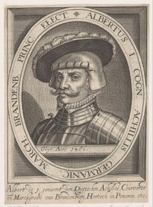 Porträt von Albrecht III. Achilles, Kurfürst von Brandenburg