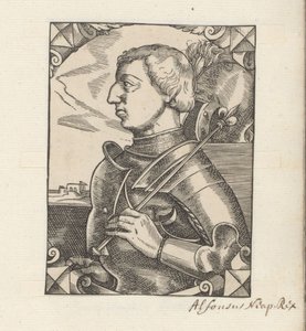 Porträt von Alfons V. von Aragón