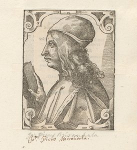 Porträt von Giovanni Pico della Mirandola von Anonymous