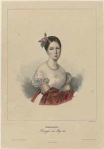 Porträt von Marianne, Prinzessin der Niederlande