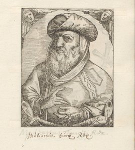 Porträt von Mulay Hassan von Anonymous