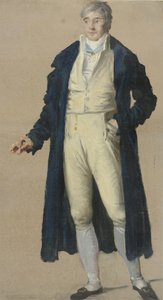 Porträt des Comte de Toqueville, ganzfigurig von Anonymous