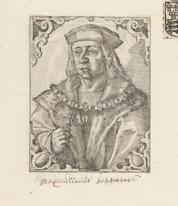 Porträt von Kaiser Maximilian I. von Habsburg von Anonymous