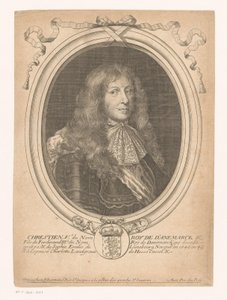 Porträt von König Christian V. von Dänemark von Anonymous