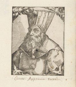 Porträt von Sultan Al-Ashraf Qansuh al-Ghawri