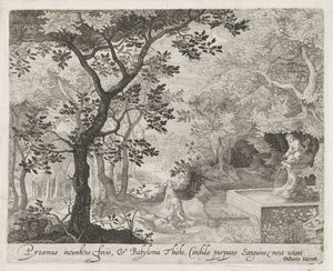 Pyramus und Thisbe von Anonymous