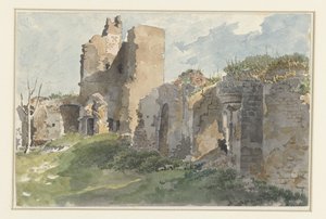 Ruinen des Château de Chevreuse