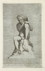 Skulptur von Amor von Anonymous